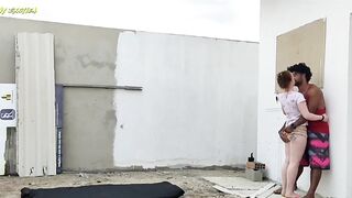 I WAS ACCOMPANYING MY FRIEND WHEN SHE WAS GOING TO GIVE IT TO HER BOYFRIEND AT THE CONSTRUCTION SITE AND I HAD SEX WITH HIM TOO