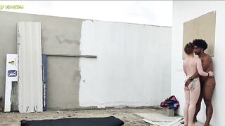 I WAS ACCOMPANYING MY FRIEND WHEN SHE WAS GOING TO GIVE IT TO HER BOYFRIEND AT THE CONSTRUCTION SITE AND I HAD SEX WITH HIM TOO