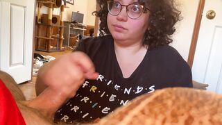 Huge tits Ebony Sucks and AMAZING Tittyfuck - 13 image