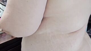 The taxi driver wanted to know how wet my pussy was inside my panty - 2 image