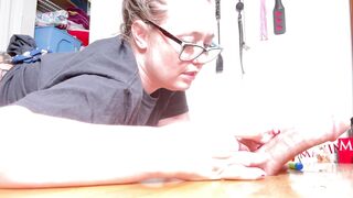 Smashing Balls with Feet, Pounding with Hands, Nerf Hits and Cumshots Fired