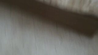 Stepmom shines her big meaty cunt in front of the camera