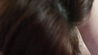 Big busty bbw milf morning blowjob and fucks on top