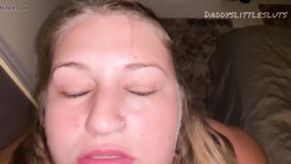 All the Facials!! 56 Facials! 3 Sluts LOVE CUM! - 9 image