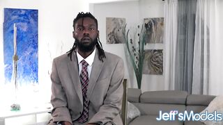 Slutty Mature BBW Lady Lynn Auditions a Hung Black Guy - 3 image