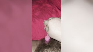 Fucking My Cunt With A Sucker.