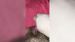 Fucking My Cunt With A Sucker.