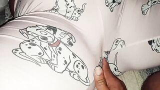 Stepbrother grabs his inexperienced stepsister in pajamas and makes her cum: - 13 image