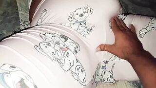 Stepbrother grabs his inexperienced stepsister in pajamas and makes her cum: - 6 image