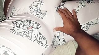 Stepbrother grabs his inexperienced stepsister in pajamas and makes her cum: - 8 image