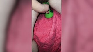 Big Toy Deep In My Whore Cunt