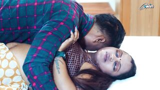 Indian Desi guy went to Bhabhi's room to fulfill his sexual desire - 3 image