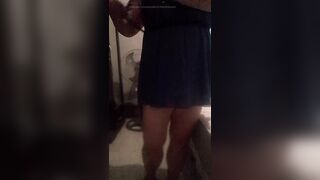 Mature stepmother trying on lingerie and sends the video to her stepson - 9 image