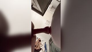 Squirting in my washroom