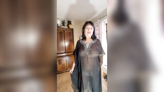 70 Year Old, Undressing, Maturbating, Then Putting on My Very Tight Dress