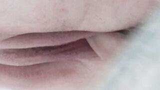 mother-in-law's meaty pussy filled with cum