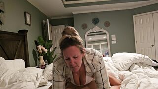 I wanted to feel my married neighbor bust deep in my pussy - 11 image