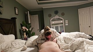I wanted to feel my married neighbor bust deep in my pussy - 3 image