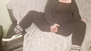 Home from a work out, my pussy needed a workout too  - 3 image