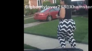 Epic SSBBW Thick Thigh Walk Away - 2 image