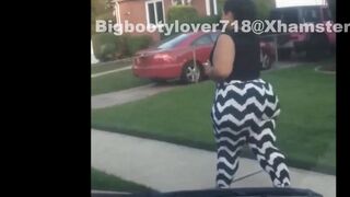 Epic SSBBW Thick Thigh Walk Away - 5 image