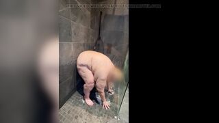 BBW doggie dildo masturbation with OohhLizzyBBW - 10 image