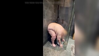BBW doggie dildo masturbation with OohhLizzyBBW - 12 image