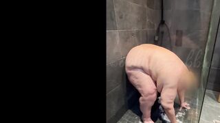 BBW doggie dildo masturbation with OohhLizzyBBW - 13 image