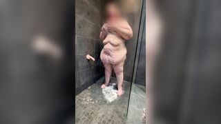 BBW doggie dildo masturbation with OohhLizzyBBW - 4 image