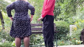 Perverted son-in-law's wet fantasies come true