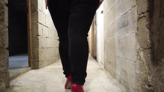 My master takes me back to the cellar to play with me - 4 image