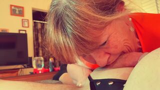 Granny Velma Dinkley Closeup Blowjob POV 06202021 CAMM - 1 image
