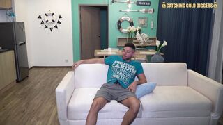 Big Asian BBW Girl Finds A Penis Big Enough To Fill Her Up