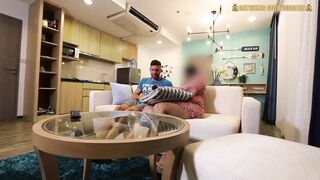 Big Asian BBW Girl Finds A Penis Big Enough To Fill Her Up