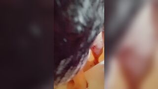 Bending Her Over the Bathroom Sink N Spanking That Ass Red Not Pink