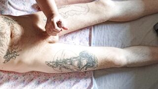 Helping hands jerk off my dick to the last drop of cum