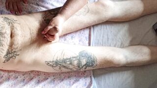 Helping hands jerk off my dick to the last drop of cum