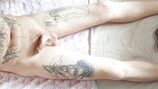 Helping hands jerk off my dick to the last drop of cum