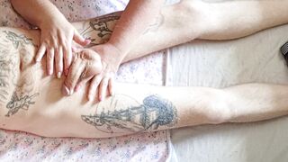 Helping hands jerk off my dick to the last drop of cum