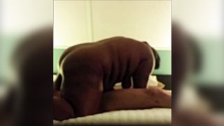 chubby ebony bbw returns for more and gets plowed before i facefuck her forever and she drools my cum overload from her mouth