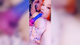 Beautiful BBW Late Night Smoke Sess - 8 image