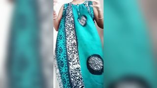 Indian Mom Showing her Big Ass and Fingering her Pussy Part-2 - 2 image