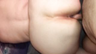 BBW SUCKS DICK AND GET FUCKED FROM BEHIND - 11 image