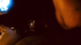 BBW sucking big cock and riding backwards - 8 image