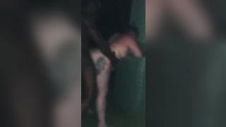 Nextdoor neighbors bigass wife  fucked outside late at night - 12 image