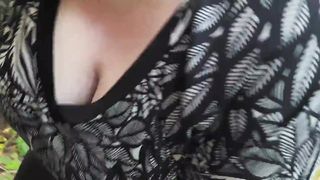 First outdoorof russian BBW cutie - 10 image