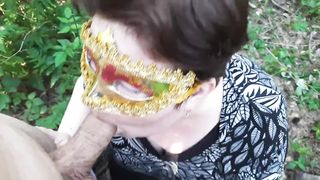 First outdoorof russian BBW cutie - 2 image
