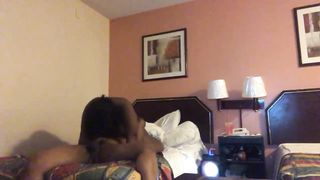 Thick chocolate cumming on my tongue