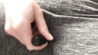 Masturbating Fully Clothed to Wet Orgasm - 4 image