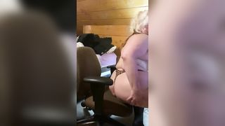 Cute BBW Smoking and Shaking/playing with Tits! - 6 image